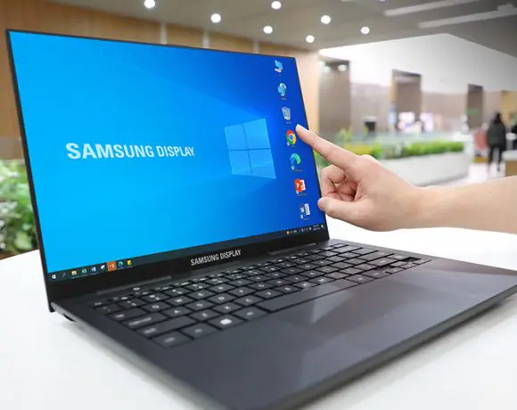 samsung oled scherm laptop