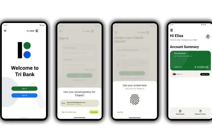 Google vereenvoudigt het gebruik van alternatieve inlogmethodes in apps