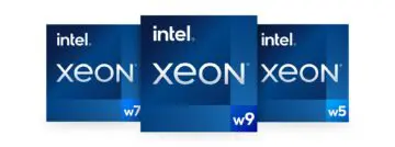 Intel lanceert Xeon w9, w7, w5 en w3: chips op maat van workstations en krachtige desktops
