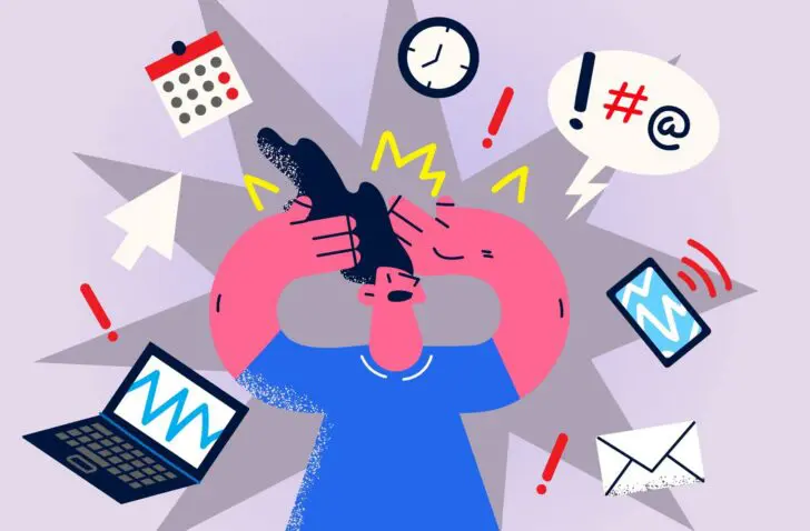 digitale communicatie stress