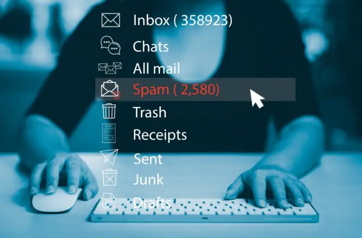 spam in outlook