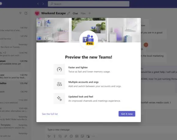 Microsoft Teams 2.0