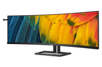 Twee breedbeeldschermen in één: Philips introduceert nieuwe SuperWide-monitor – update