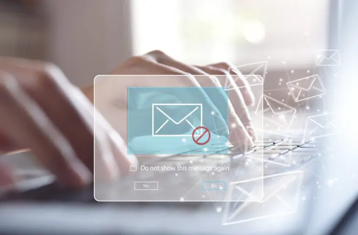 e-mail block exchange