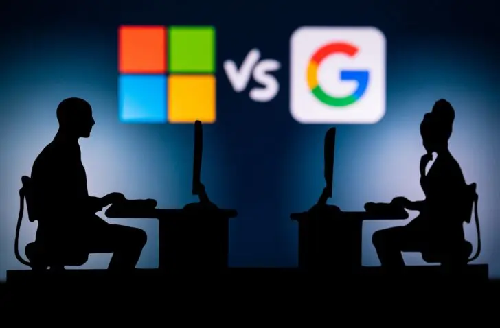 microsoft vs google