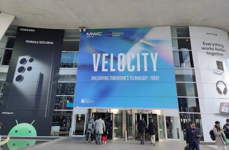 MWC 2023 ingang