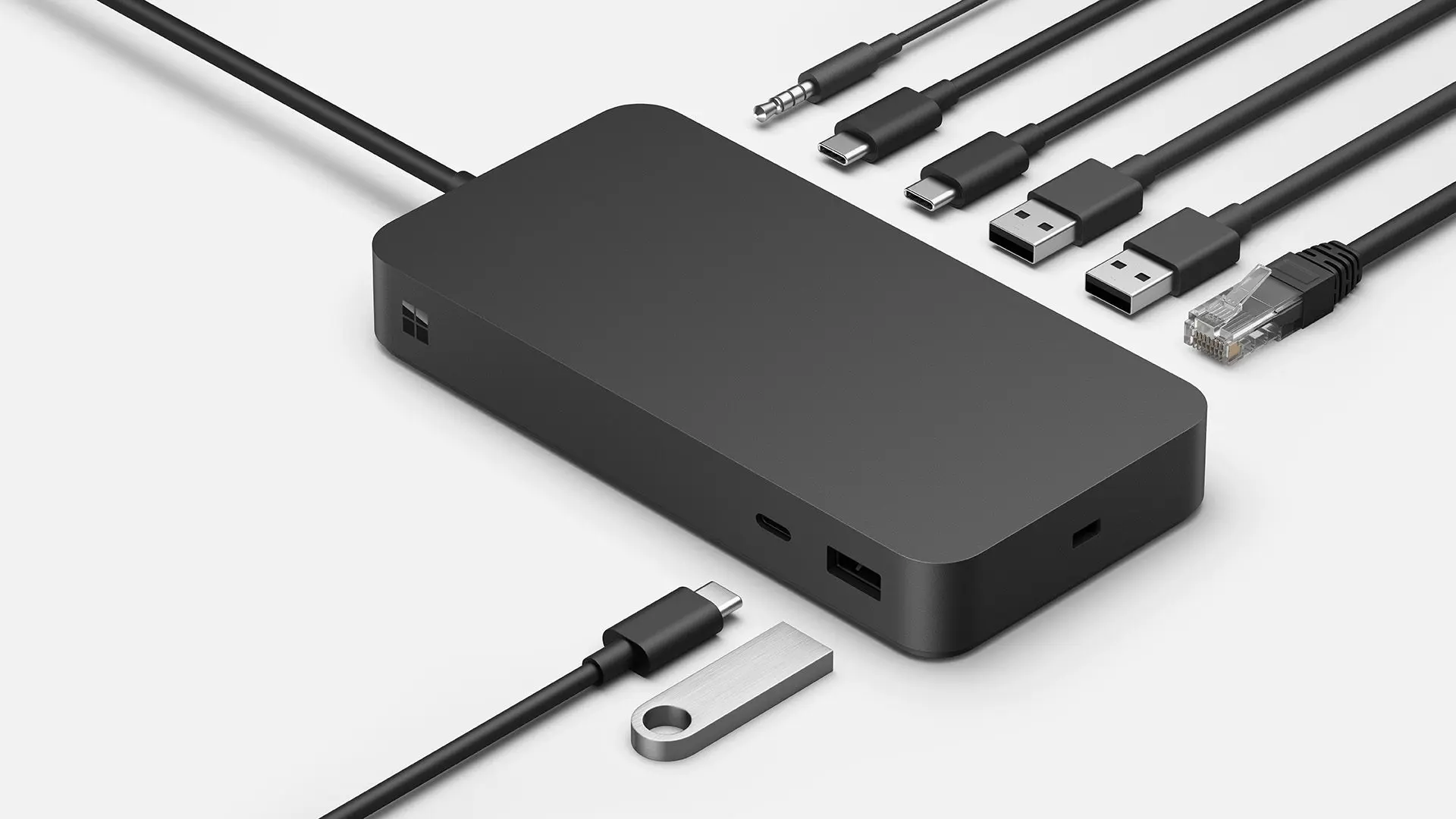 Wel Surface, geen Surface-connector: Microsoft omarmt USB-C met nieuw dock