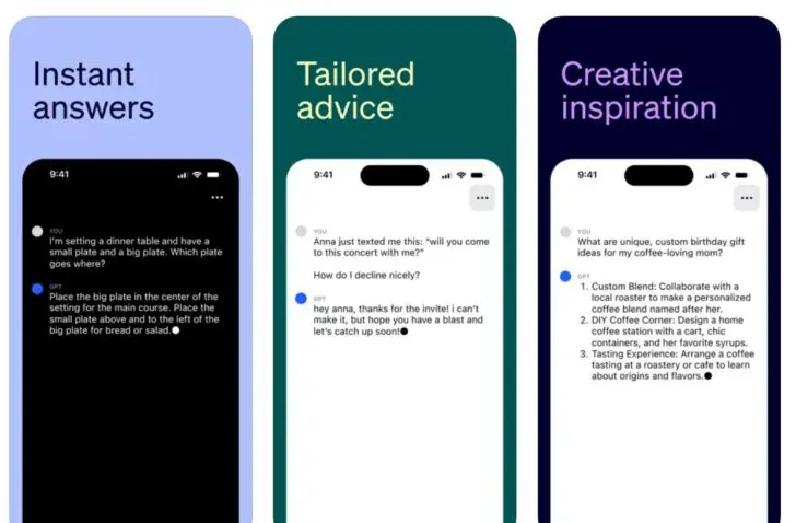 chatgpt app ios