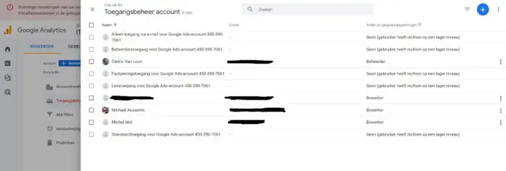 Google-Analytics-4-stap-4 toegangsbeheer google analytics