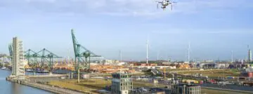 Antwerpse haven lanceert autonoom dronenetwerk aangestuurd via 5G