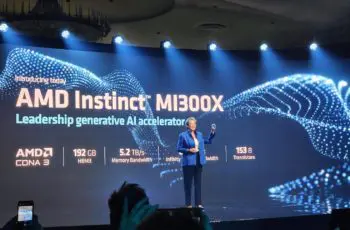 AMD opent vuur op Nvidia H100 met Instinct MI300X: 192 GB HBM3 op één chip