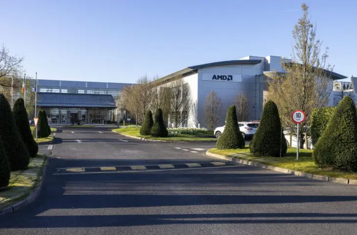 AMD pompt 135 miljoen dollar in R&D in Ierland