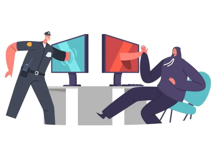 hacker security politie