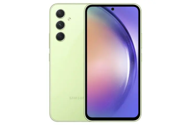 samsung galaxy a54 lime
