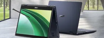 Asus ExpertBook B3 Flip met achtergrond