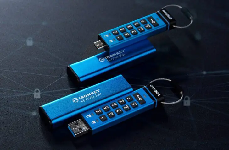Kingston lanceert USB Type-C-versie van ultraveilige IronKey Keypad 200