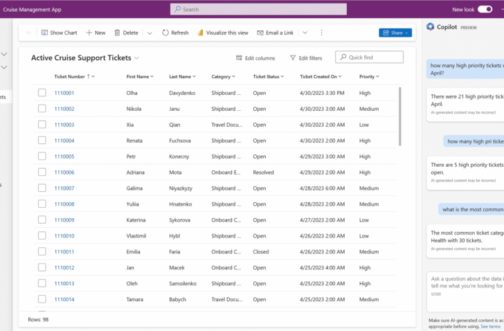 Microsoft verdiept integratie van Copilot in Power Apps