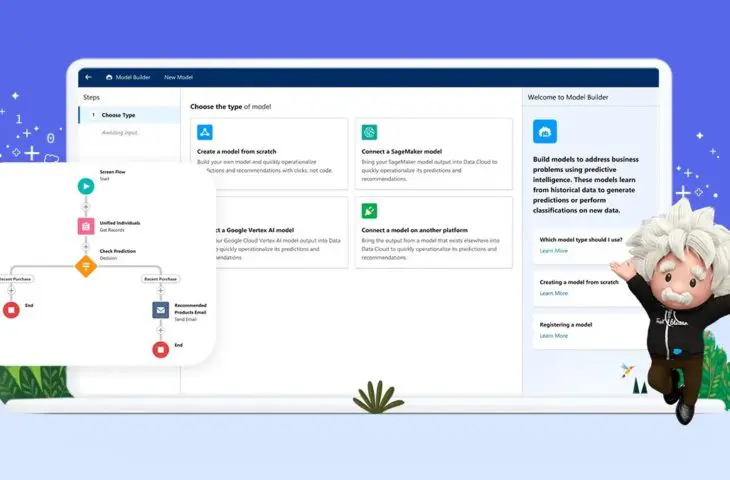 Salesforce lanceert Einstein Studio voor AI-inferentie met eigen data