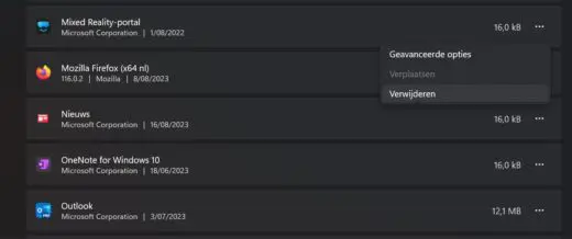 windows 11 bloatware verwijderen