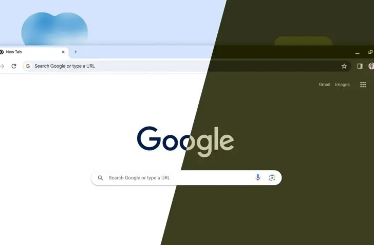 google chrome nieuw design