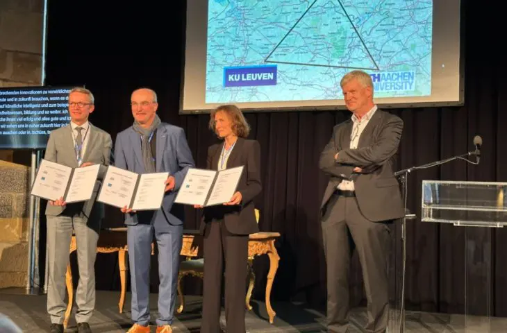 KU Leuven, TU Eindhoven en RWTH Aachen bundelen expertise rond AI