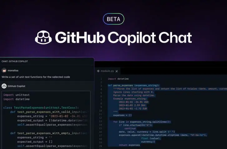 github copilot chat