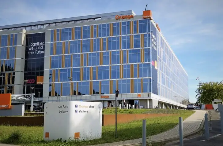 Orange hoofdkantoor evere
