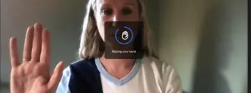 Google Meet hand opsteken