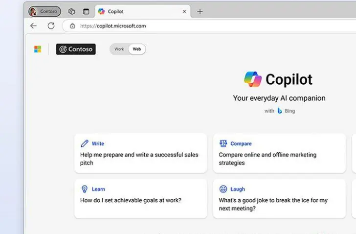 Bing Chat wordt Microsoft Copilot