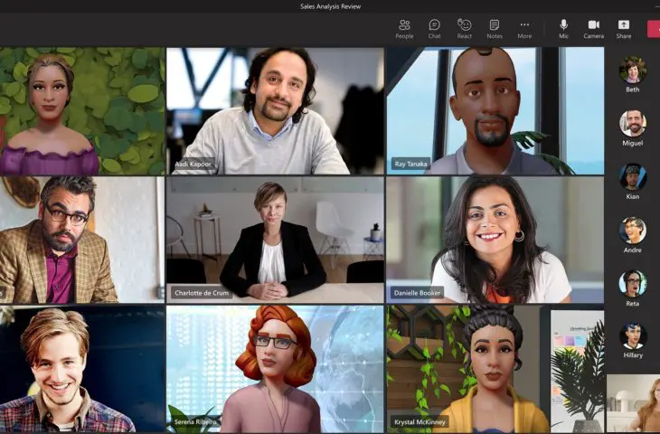 Microsoft Teams gaat 3D