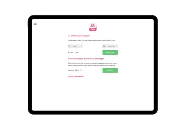 Payconiq Go web app