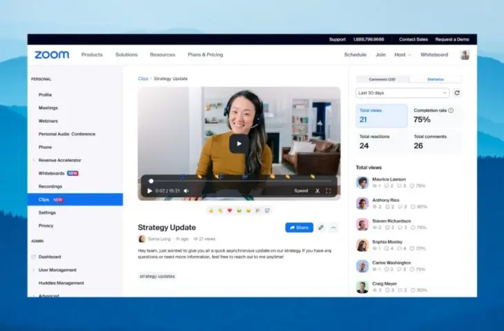 Zoom Clips algemeen beschikbaar