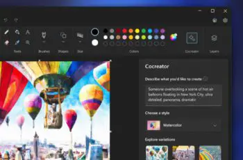 Microsoft stopt AI-beeldengenerator Dall-E in Paint in Windows 11