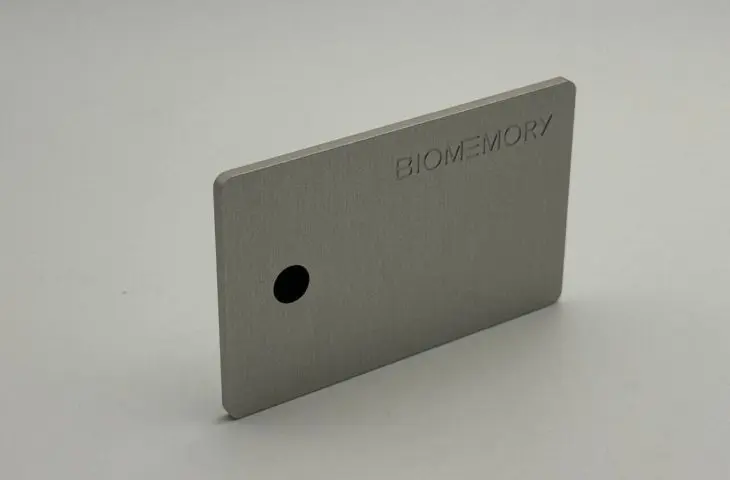 Biomemory komt met primeur: eerste commerciële DNA-kaarten