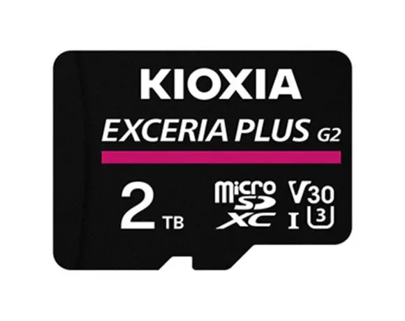 Kioxia propt 2 TB in microSD-kaart