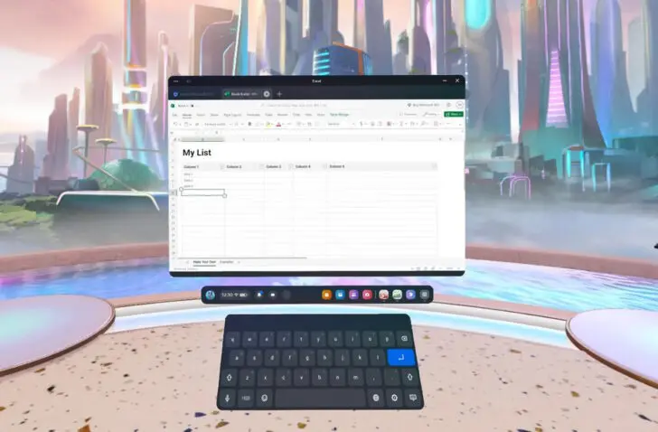 Microsoft Office Meta Quest
