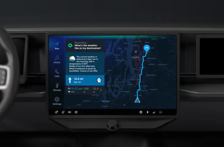 TomTom Microsoft Azure AI assistent