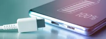 oplader smartphone