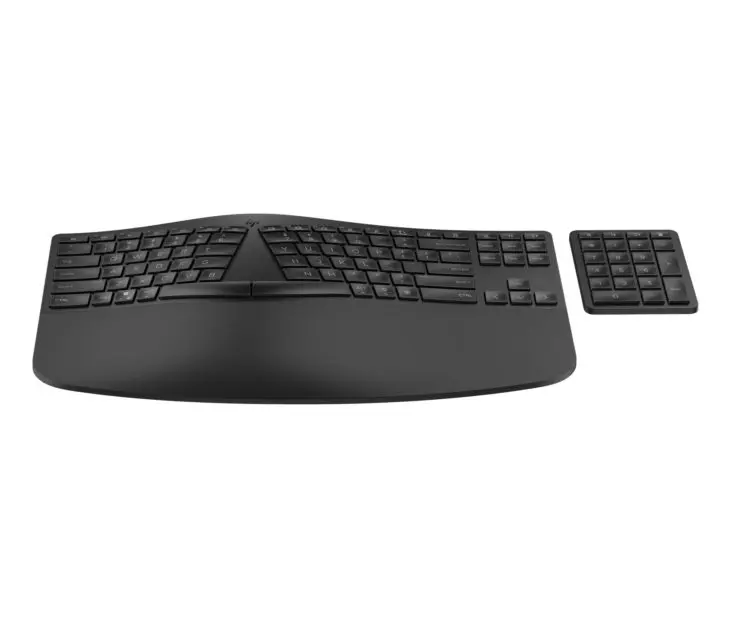 HP 960 Ergonomic Wireless Keyboard_Numpad Right_Front