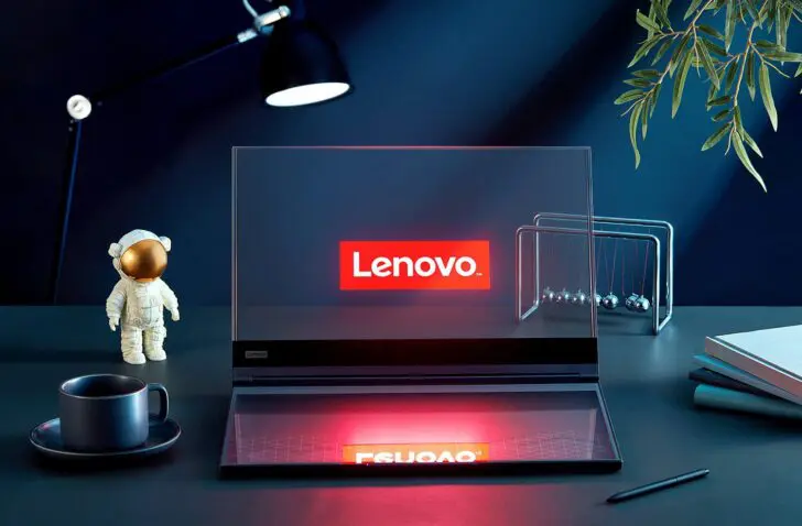 Nu ook officieel: Lenovo stopt transparant scherm in een laptop