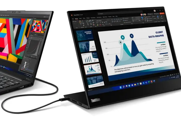 Lenovo introduceert draagbaar 14 inch-scherm