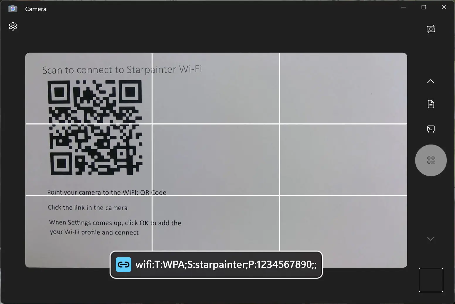 camera-wifi-qr windows 11 24h2 wifi qr-code
