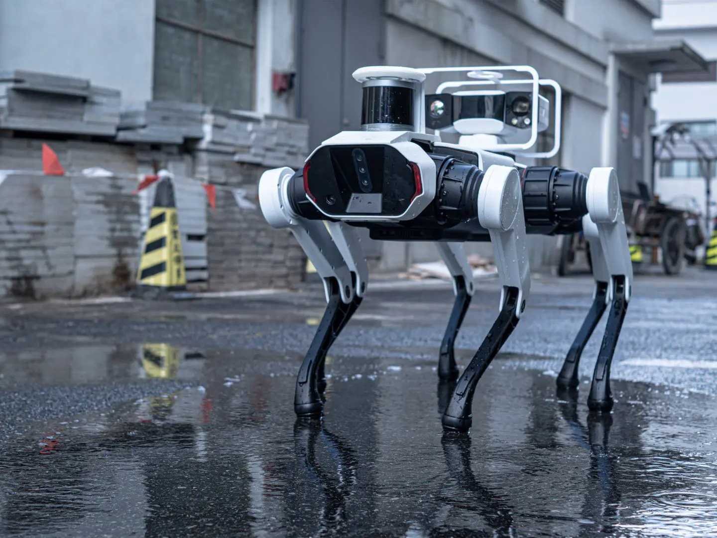 Lenovo ontwikkelt zespotige robothond Daystar Bot GS