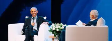 Obama in Puurs: AI, basisinkomen en waarom de VS zoveel techbedrijven heeft