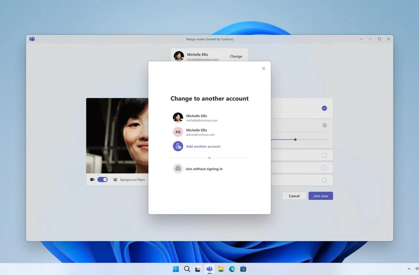 microsoft teams wisselen tussen accounts