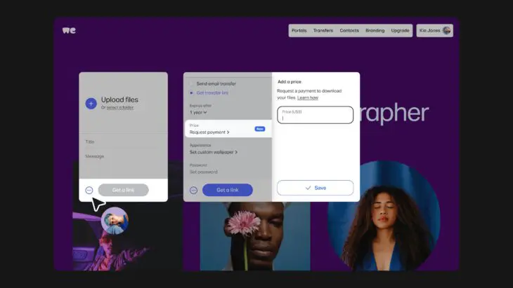 Wetransfer pay