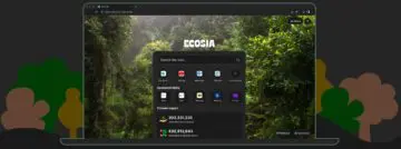 ecosia, web, browser, duurzaamheid