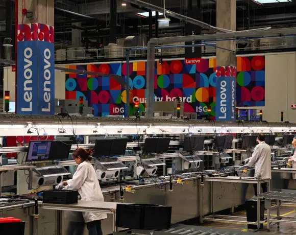 Lenovo fabriekshal