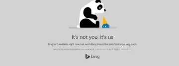 bing storing