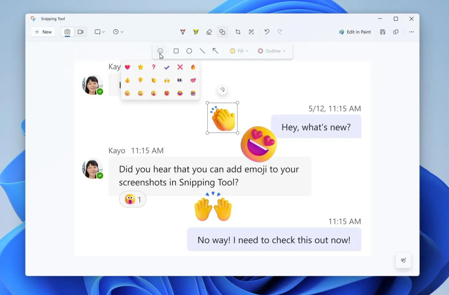 Microsoft werkt aan nieuwe Windows 11-functies: zwevende widgets en QR-codes in knipprogramma 